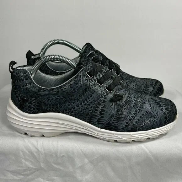 NurseMates Velocity 2000159 Women's Black Leather Lace Up Low Top Shoes Size 9M - Picture 5 of 10